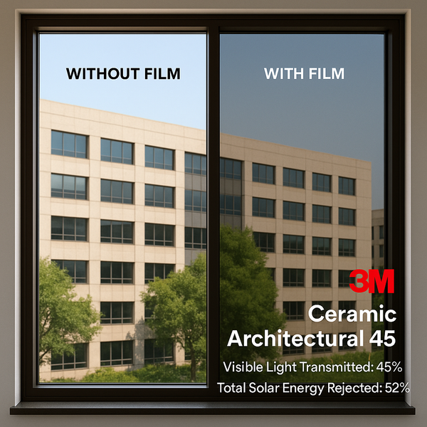 3M™ Sun Control Window Film - Ceramic Architectural Series 45
