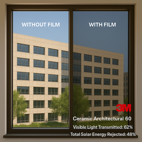 3M™ Sun Control Window Film - Ceramic Architectural Series 60