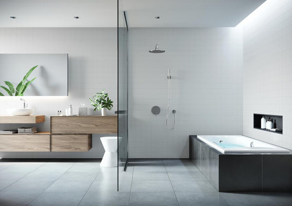 3M™ DI-NOC™ Architectural Finishes Bathroom Tile Wall ST-737TIL, Stone, 1,220 mm x 30 m, 1 Roll/Case